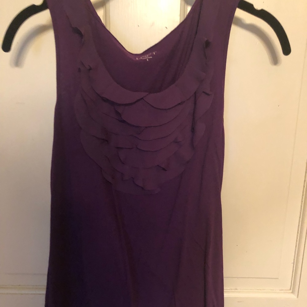 LOFT purple tank